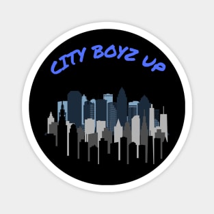 CITY BOYZ UP DESIGN Magnet